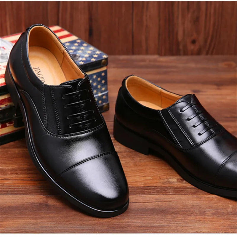 Chaussure de Costume Boss Italienne - Cuir Véritable