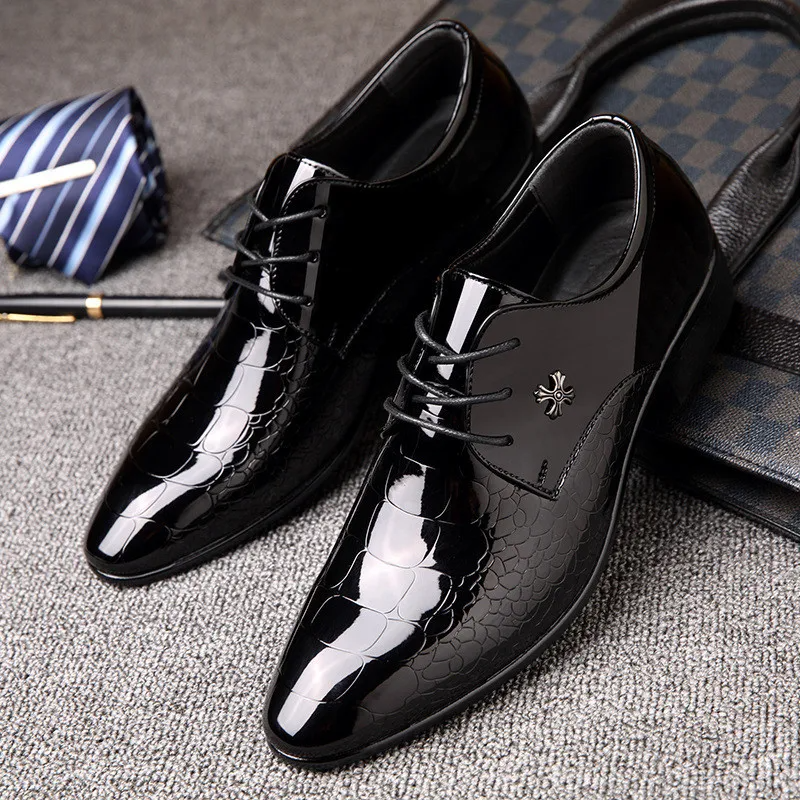 Chaussure Oxford Classique en Cuir Italien