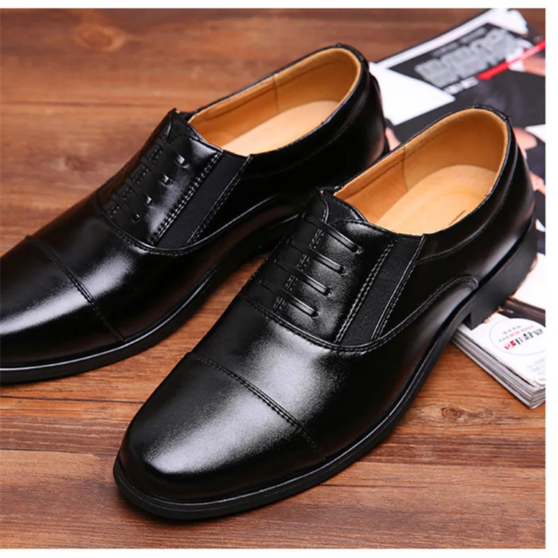 Chaussure de Costume Boss Italienne - Cuir Véritable
