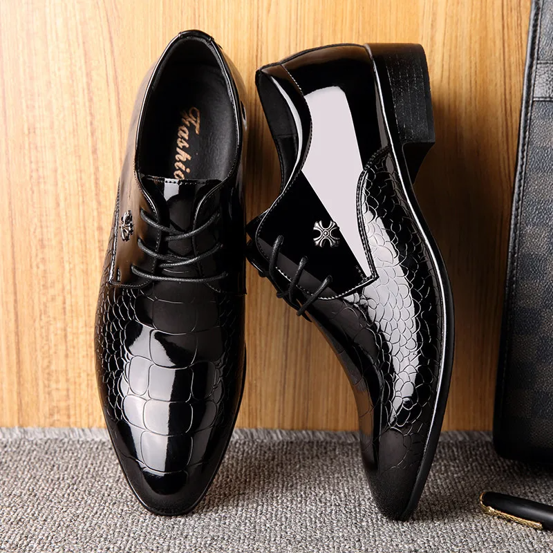 Chaussure Oxford Classique en Cuir Italien
