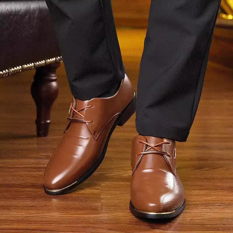 Chaussures en Cuir Élégantes