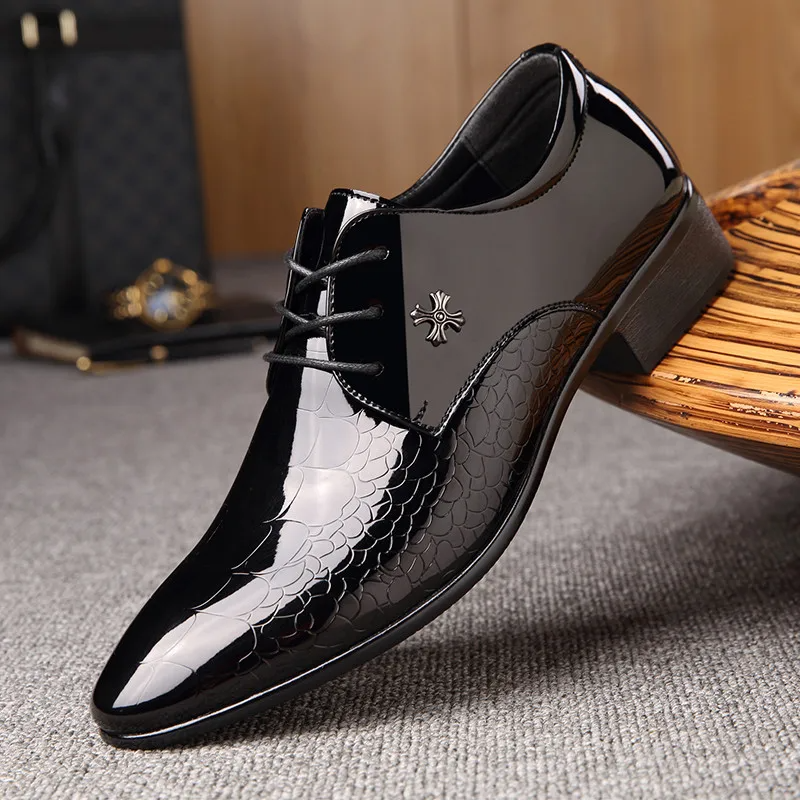 Chaussure Oxford Classique en Cuir Italien