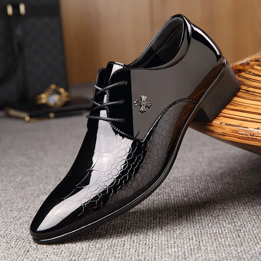Chaussure Oxford Classique en Cuir Italien