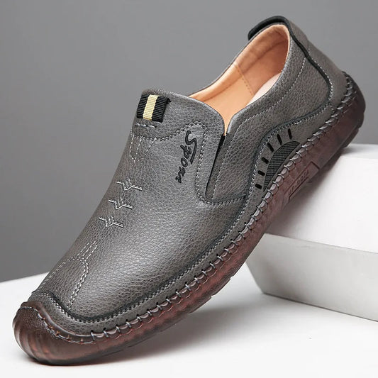 Mocassin Italien Décontracté® | Fabriqué en Cuir Véritable