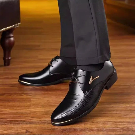 Chaussures en Cuir Élégantes