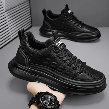 Baskets Décontractées en Cuir Véritable CityStride