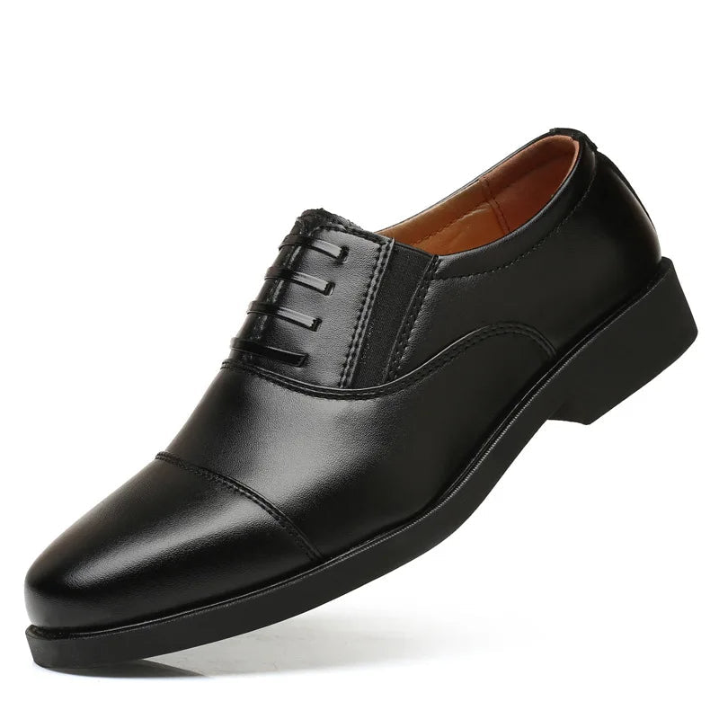 Chaussure de Costume Boss Italienne - Cuir Véritable