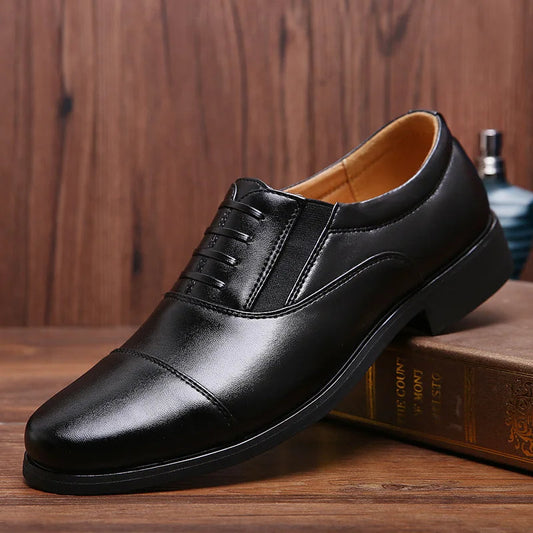 Chaussure de Costume Boss Italienne - Cuir Véritable