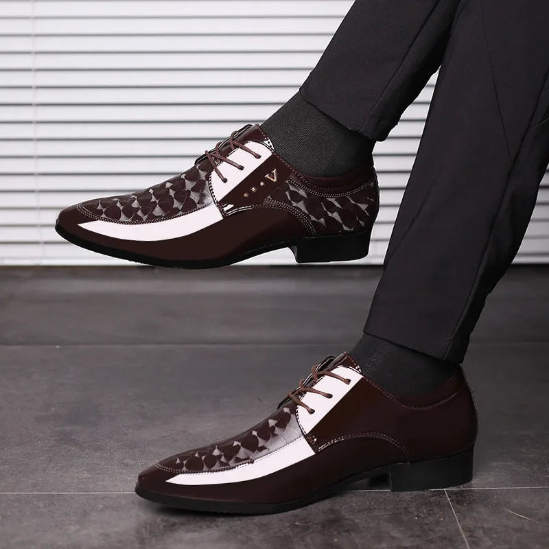 Chaussure en Cuir Royal