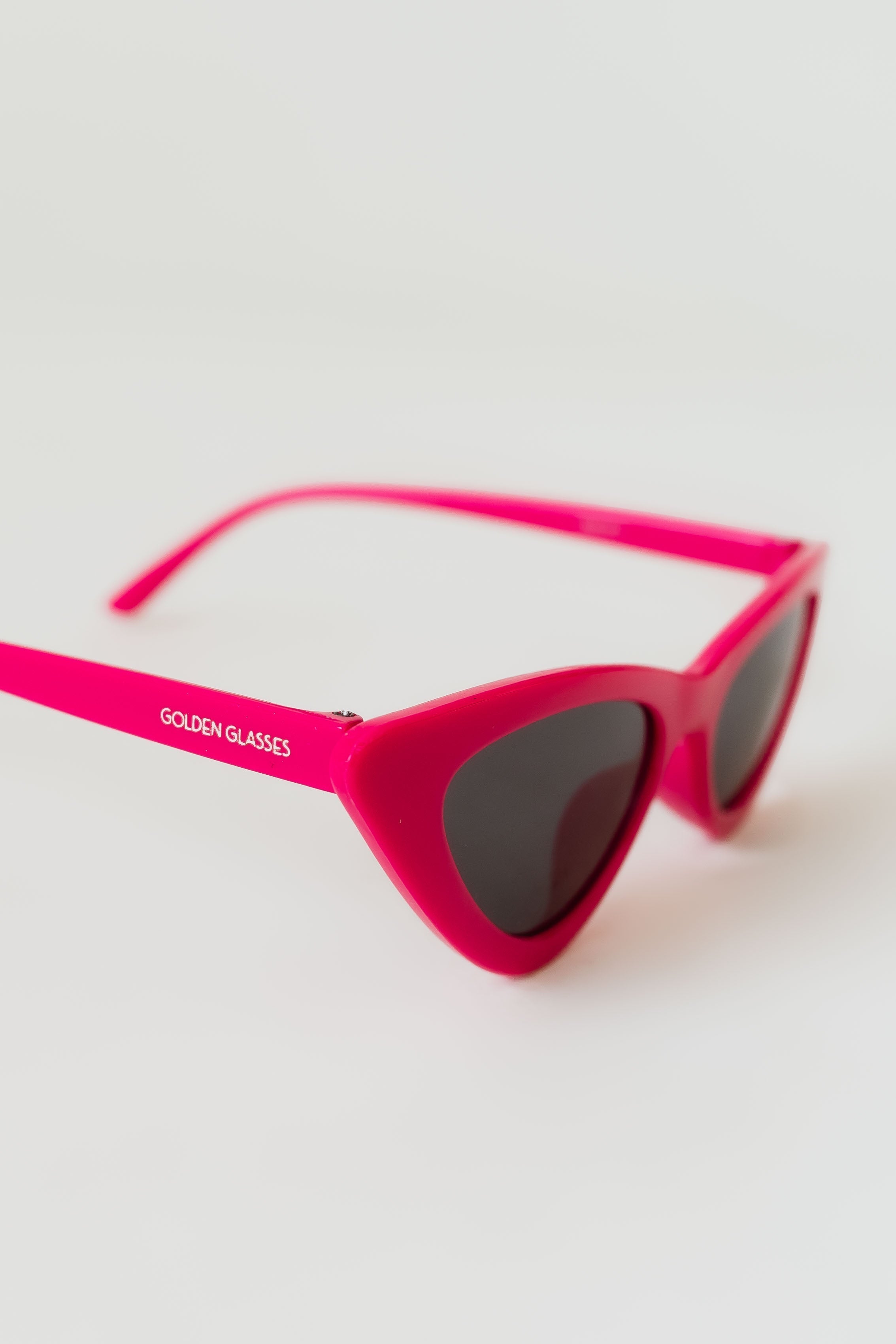 Lunettes de soleil en œil de chat pour enfants Rose