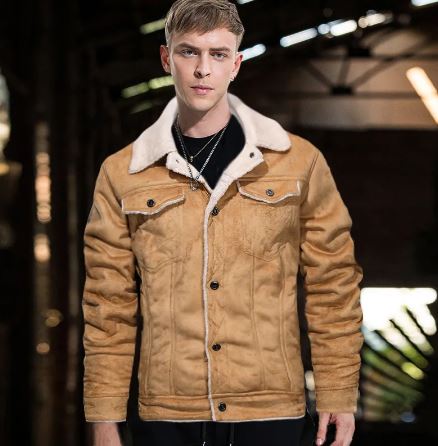 Veste en Suède pour Homme Tempest
