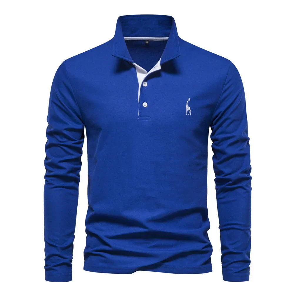 Polo à Manches Longues pour Hommes