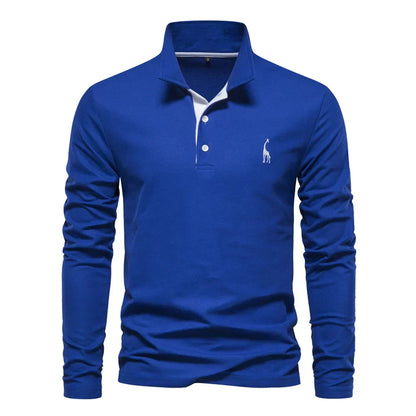 Polo à Manches Longues pour Hommes