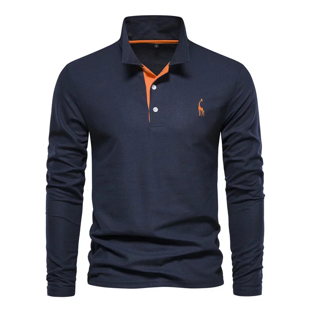 Polo à Manches Longues pour Hommes