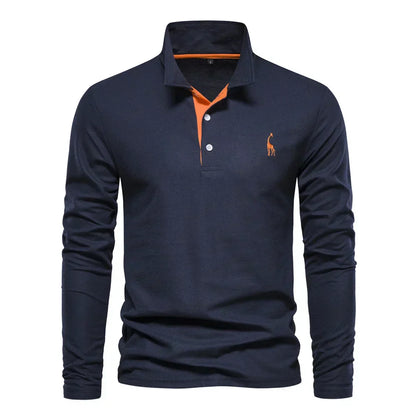 Polo à Manches Longues pour Hommes