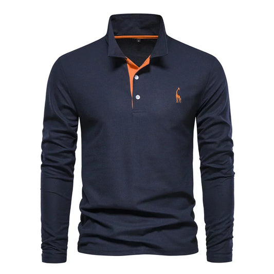 Polo à Manches Longues pour Hommes