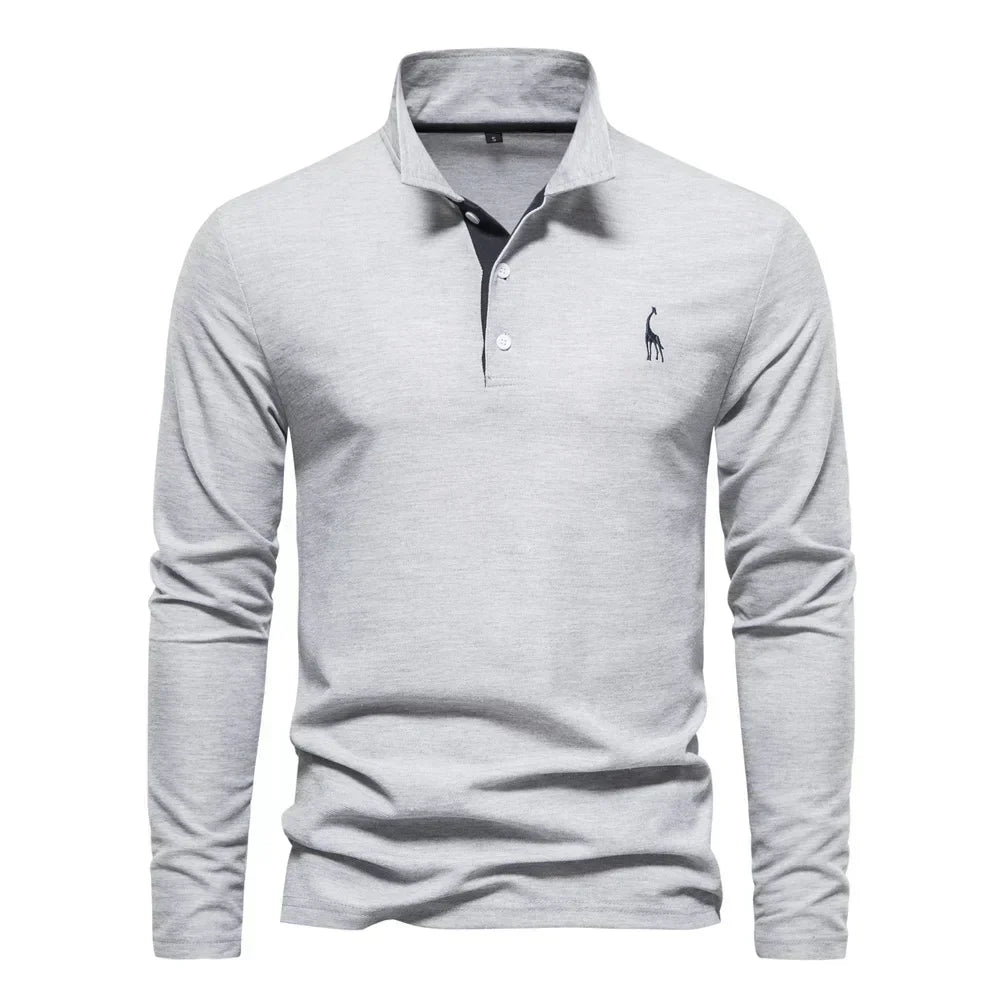 Polo à Manches Longues pour Hommes