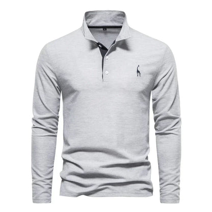 Polo à Manches Longues pour Hommes