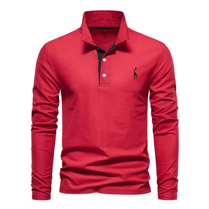 Polo à Manches Longues pour Hommes