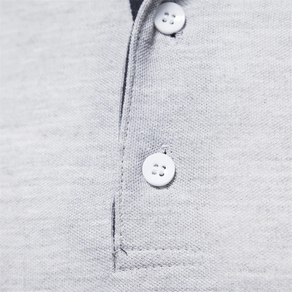 Polo à Manches Longues pour Hommes