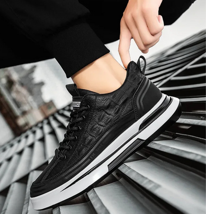 Baskets Décontractées en Cuir Véritable CityStride