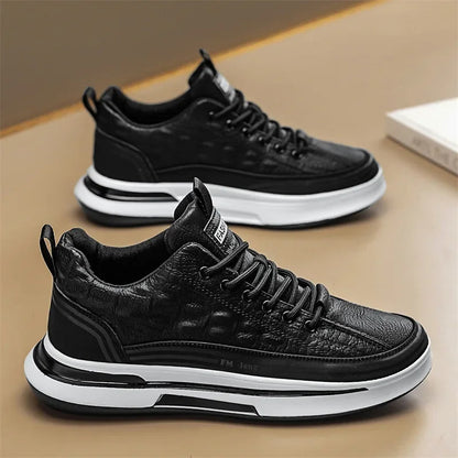 Baskets Décontractées en Cuir Véritable CityStride