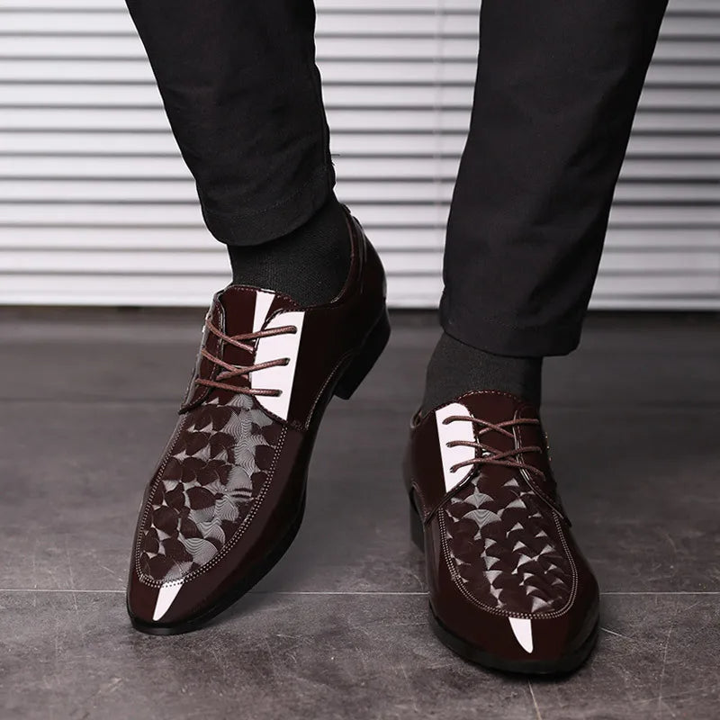 Chaussure en Cuir Royal
