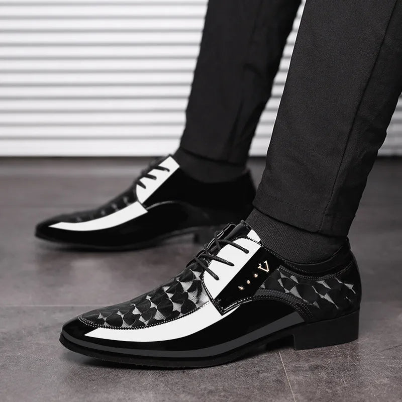 Chaussure en Cuir Royal