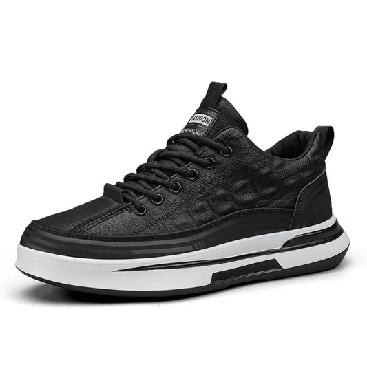Baskets Décontractées en Cuir Véritable CityStride